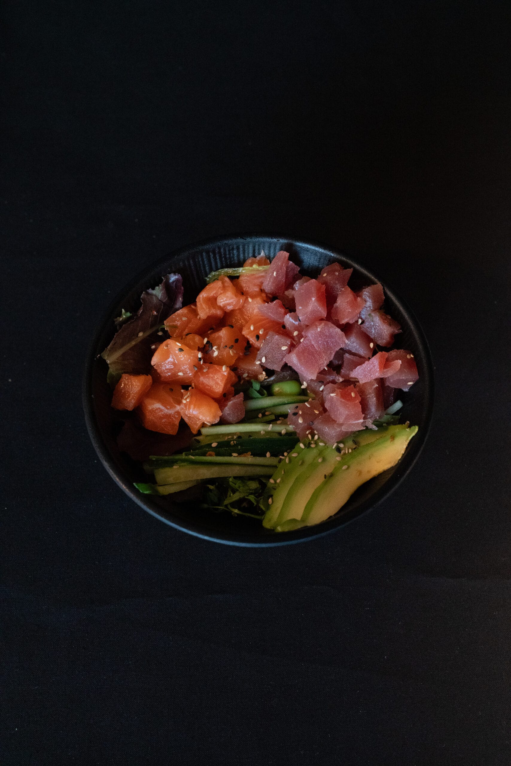 Sashimi Salat