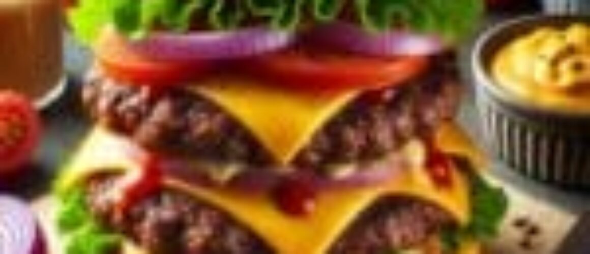 Double Cheese  Smash burger